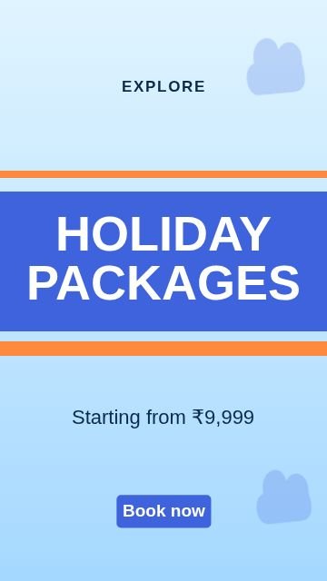 Travel agency Stripes story template, 1080 by 1920