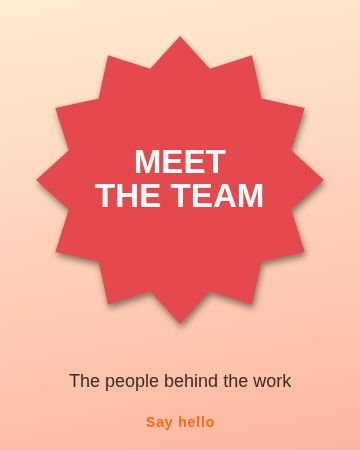 Meet us Burst template, 1080 by 1350