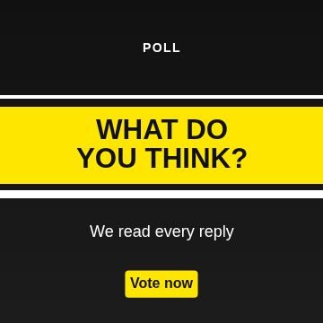Question Stripes template, 1080 by 1080