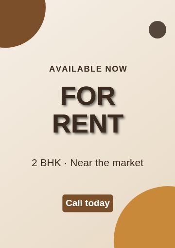 For rent Corners template, 1654 by 2339