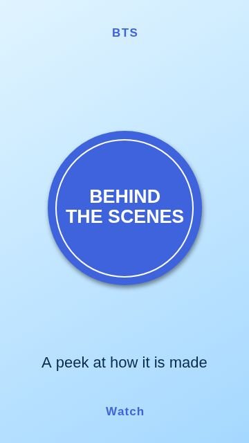 Behind the scenes Circle badge template, 1080 by 1920