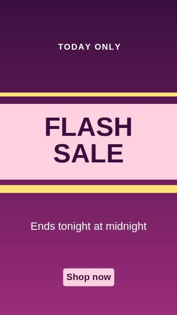 Sale Stripes template