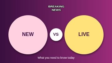 News Versus template, 1280 by 720