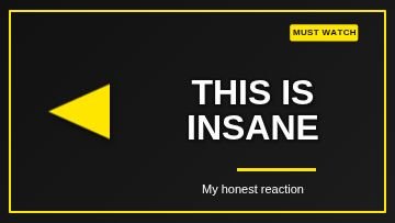 Reaction Frame template, 1280 by 720